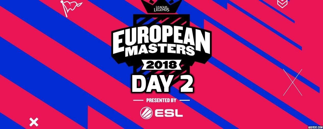 European Masters Day 2